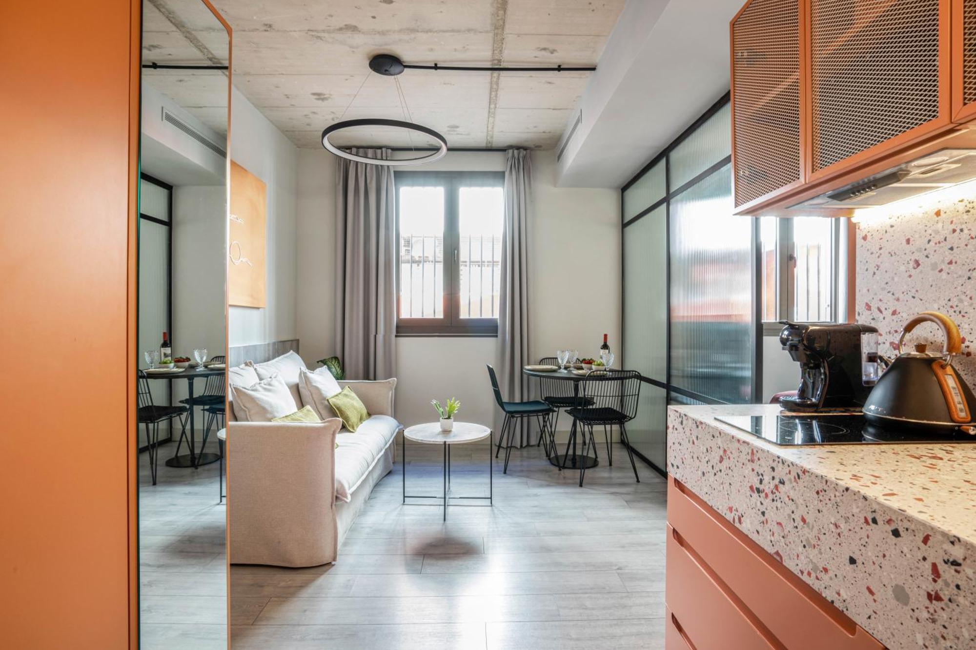 Coeo Parras Design Apartments Málaga Rum bild